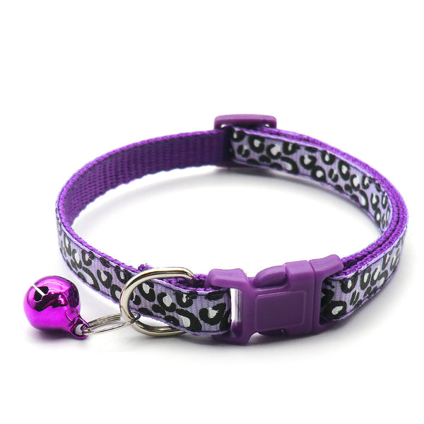 Collar Ajustable para Gatos con Hebilla de Plástico