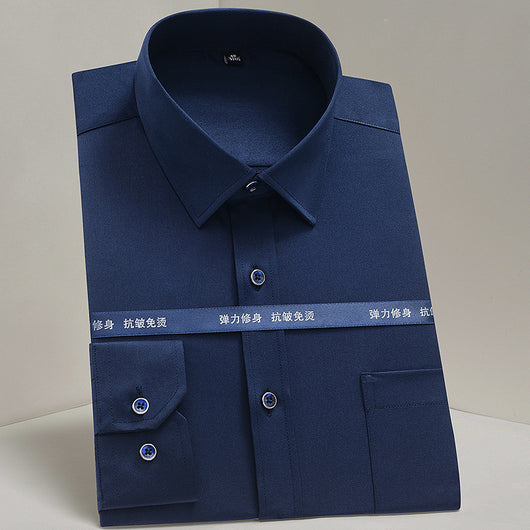 Camisa de Trabajo Elástica Mercerizada para Hombre - Image 7