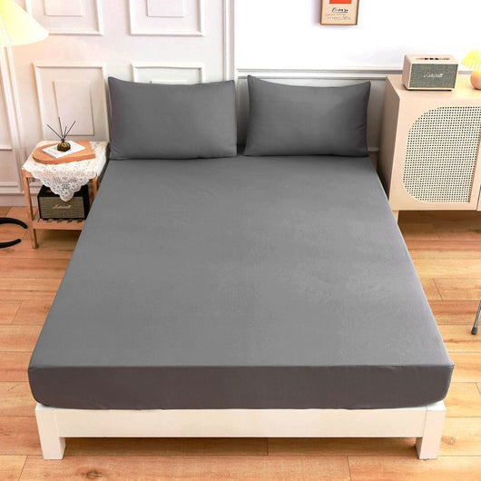Juego de Sábanas de Algodón para Estudiantes - Sábana Ajustable y Funda de Almohada - Image 13