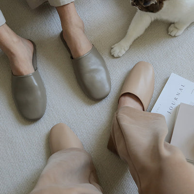 Pantuflas de Cuero Oveja para Pareja - Cómodas Zapatillas de Casa - Image 11