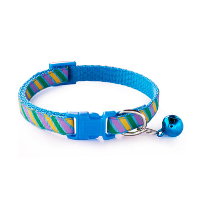 Campanas para Mascotas con Collar de Tela Estampada - Image 4