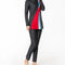 Traje de Baño de Nailon de Color Sólido para Mujer