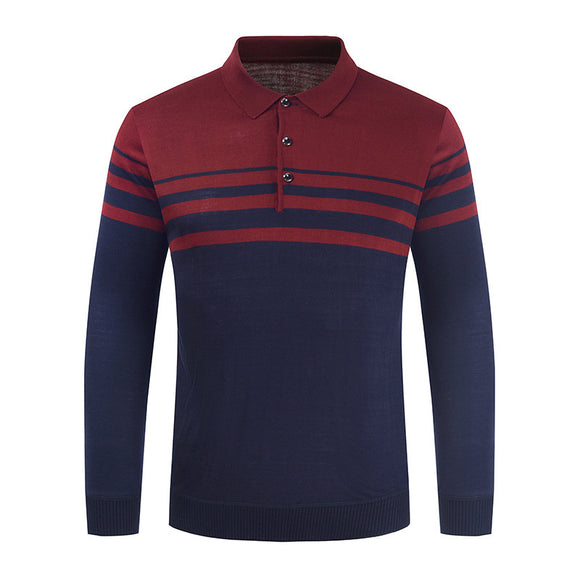Camisetas Manga Larga para Hombre Otoño-Invierno