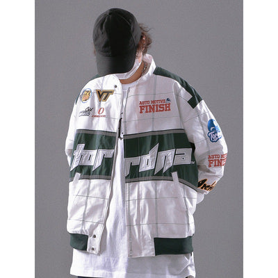 Chaqueta Retro Racing Unisex - Uniforme de Béisbol Deportivo - Image 8