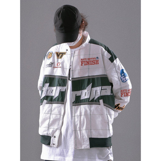 Chaqueta Retro Racing Unisex - Uniforme de Béisbol Deportivo - Image 8
