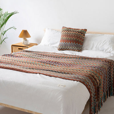 Cojín Bohemio Étnico Decorativo para Cama - Image 4