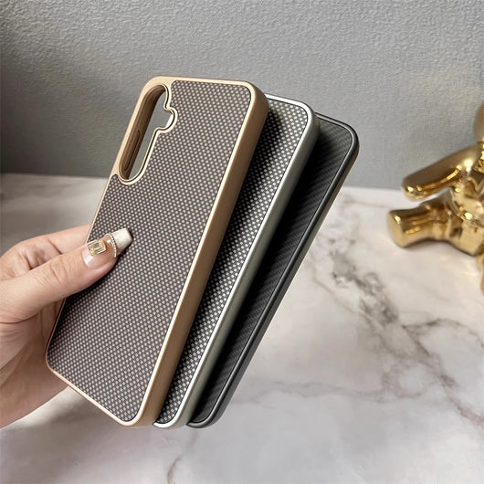 Funda Magnética de Fibra de Carbono para S24plus - Protección Total Anti-caídas - Image 5