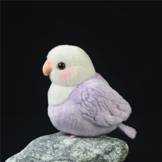 Peluche Relajante Loro y Peonía - Juguete Antiestrés - Image 10