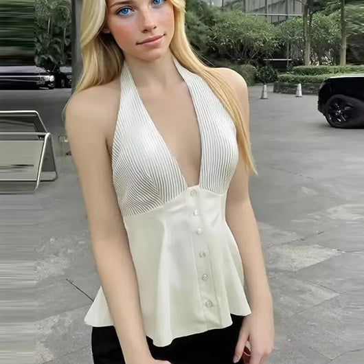 Top Halter Sin Mangas para Mujer - Image 11