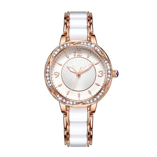 Reloj de Pulsera para Mujer con Correa de Cerámica y Mariposa - Image 10