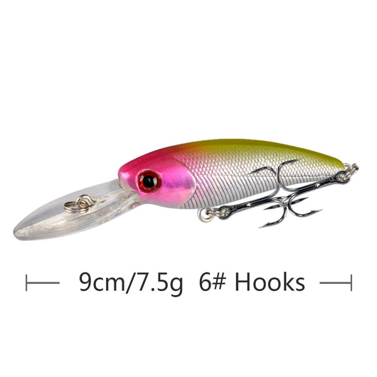 Señuelos Biomimético de 10 Colores - Plástico Duro Premium para Pesca - Image 35