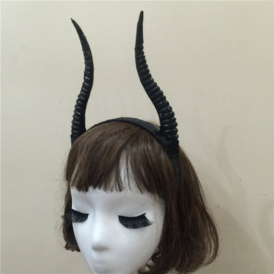 Diadema Cuernos Gótica Estilo Demonio - Image 8