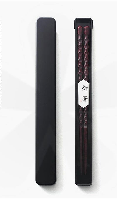 Palillos Japoneses de Madera Lujo Personalizados Punta Afilada - Image 4
