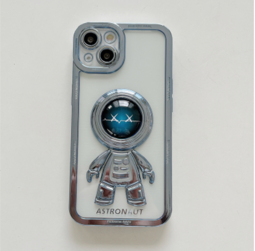 Funda Astronauta 3D con Galvanizado Espejo para Celular - Image 7
