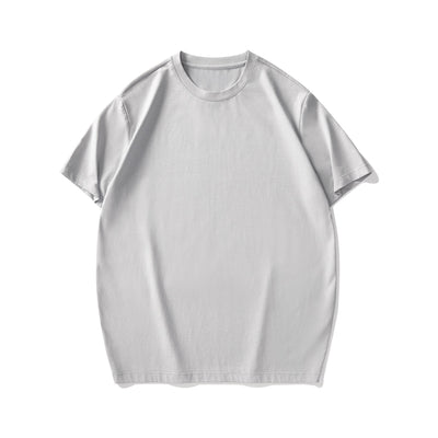 Playera Básica Cuello Redondo Color Sólido con Efecto Fresco - Image 7