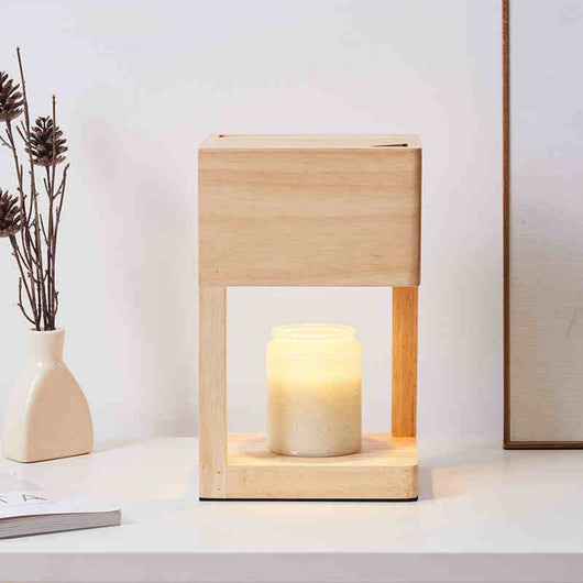 Vela Aromaterápica de Madera con Luz Cálida sin Llama - Image 5