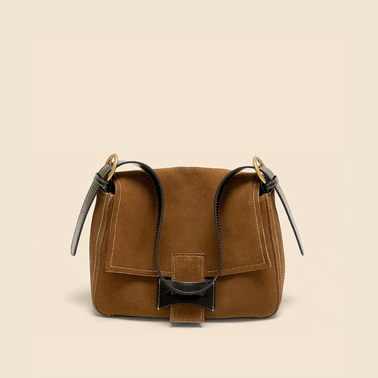 Bolso Mensajero de Cuero Genuino con Acabado Mate - Image 6