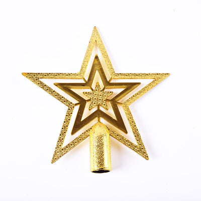 Estrella de Cinco Puntas para Árbol de Navidad - Acabado Cromado Triple Capa - Image 4