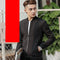 Chaqueta Casual para Hombre Cuello Alto Ajustado Talla Grande