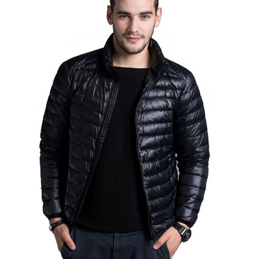 Chamarra Parka de Invierno para Hombre con Pluma de Pato - Image 8