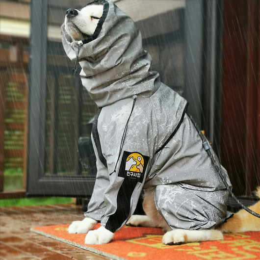 Impermeable Integral para Perros - Protección Total Contra la Lluvia - Image 3