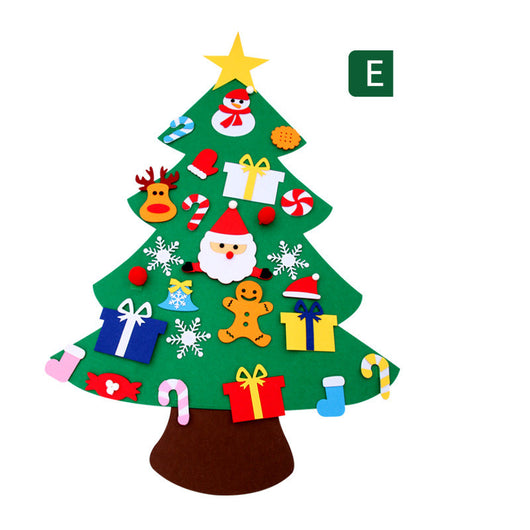 Árbol de Navidad de Fieltro Gigante DIY - Decoración Navideña Interactiva - Image 25