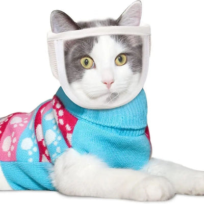 Bozal Respirable para Mascotas - Perros y Gatos Baño y Aseo