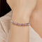 Pulsera de Plata Esterlina S925 Mujer Colores Dopamina con Circón
