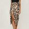 Falda Larga Bandage con Abertura Lateral - Estilo Streetwear