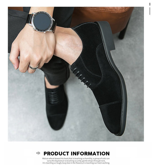 Zapatos de Cuero Business Casual con Acabado Mate - Image 14