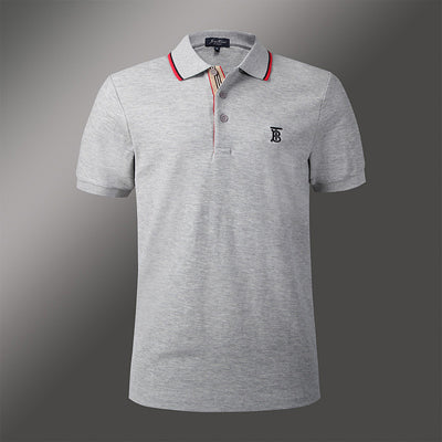 Polo Manga Corta Cuadros con Solapa para Hombre - Image 3