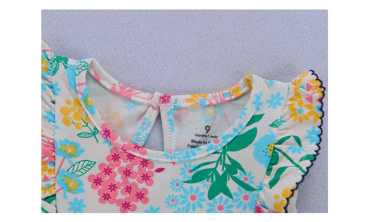 Vestido de Verano para Niña - Falda Corta de Algodón Tejido Estilo Princesa - Image 12