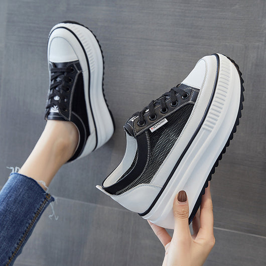 Zapatos Plataforma Transpirables con Malla de Arroz - Estilo Moderno - Image 10