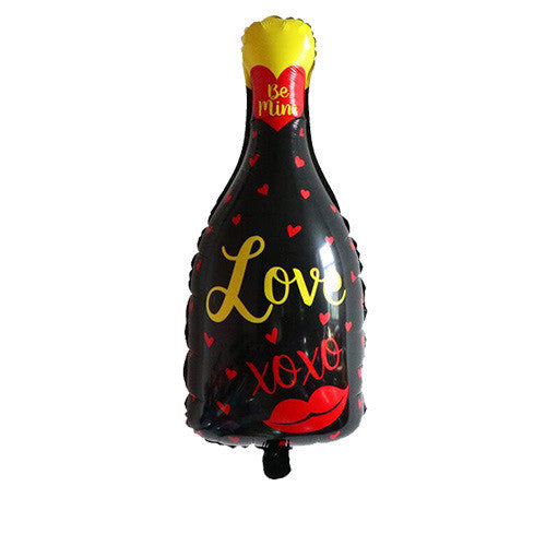 Globo Metalizado para Decoración de Fiestas, Bodas y Bares - Diseño Champagne y Whiskey - Image 24