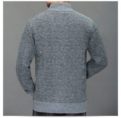 Cardigan Tejido para Hombre con Cashmere y Forro Térmico - Image 5