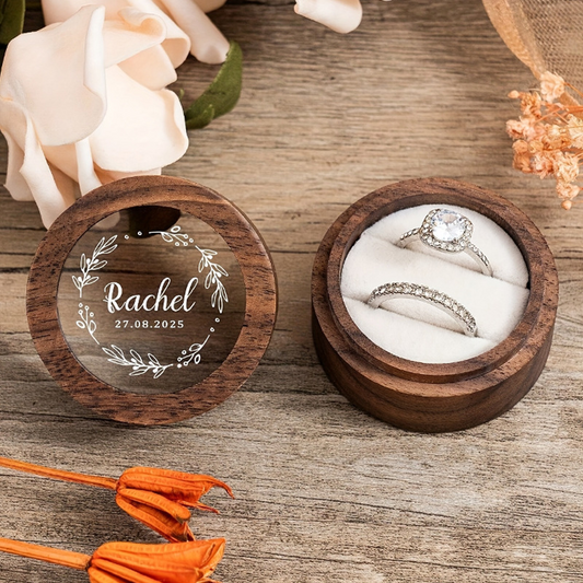 Caja de Presentación para Anillo de Propuesta - Ceremonia Nupcial - Image 2