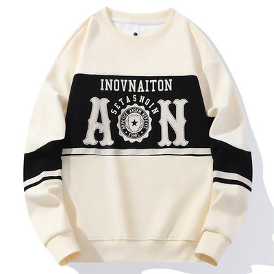 Sudadera Estampada Cuello Redondo para Hombre - Image 3