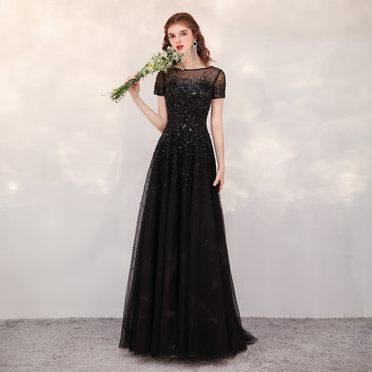Vestido Largo Mujer Lujo Ligero