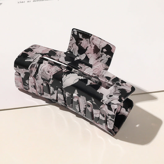 Pinzas para Cabello de Aleación Dorada con Diseño Geométrico Calado - Image 28
