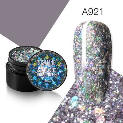 Esmalte de Uñas en Gel UV con Lentejuelas - Brillo Diamantado 5ML - Image 2