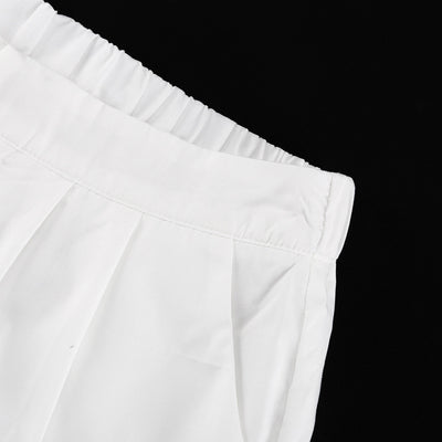 Conjunto Elegante Blusa Blanca Hombro Descubierto con Pantalón Ancho - Image 17