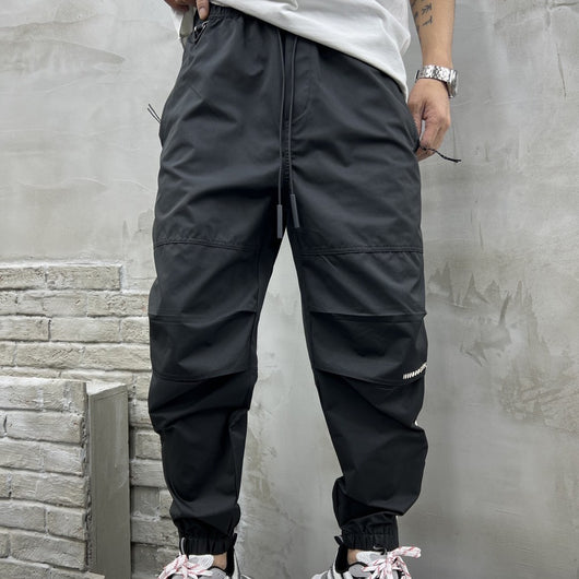 Pantalones Deportivos Casual con Diseño de Combinación de Colores