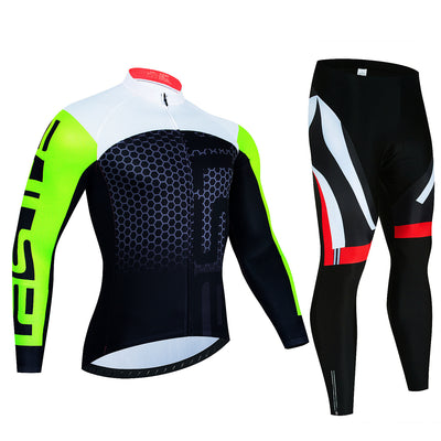 Conjunto de Ciclismo Profesional con Tirantes - Jersey y Pantalones Transpirables - Image 8