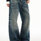 Pantalones Jeans Rectos Anchos para Hombre - Primavera y Otoño
