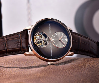 Reloj Automático Tourbillon de Lujo para Hombre con Esfera Luminosa - Image 7