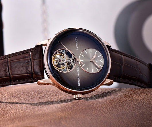 Reloj Automático Tourbillon de Lujo para Hombre con Esfera Luminosa - Image 7
