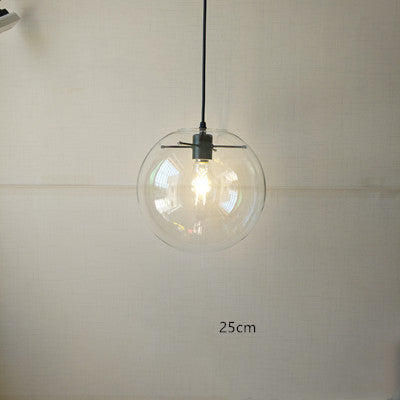 Lámpara Colgante de Cristal Transparente Minimalista Nórdica - Image 16