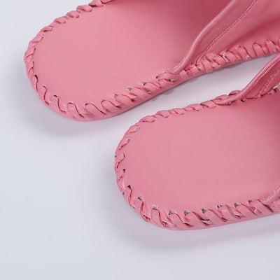 Pantuflas Planas Artesanales para Mujer con Costura a Mano - Image 16