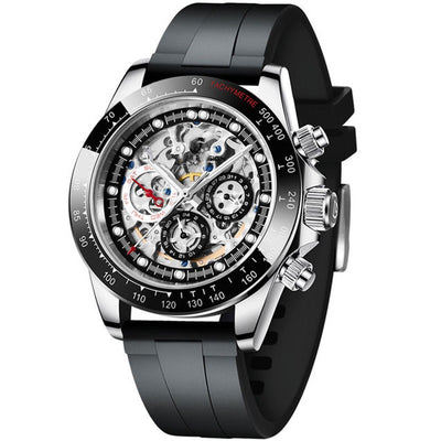 Reloj Mecánico Transparente de Diseño Dial para Hombre - Image 9