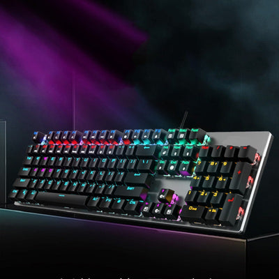 Teclado Mecánico GK410 Eje Verde - Conexión Alámbrica para PC